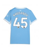 Manchester City Abdukodir Khusanov #45 Kotipaita Naisten 2026-27 Lyhythihainen